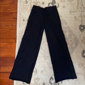 Lululemon wide leg lounge pants